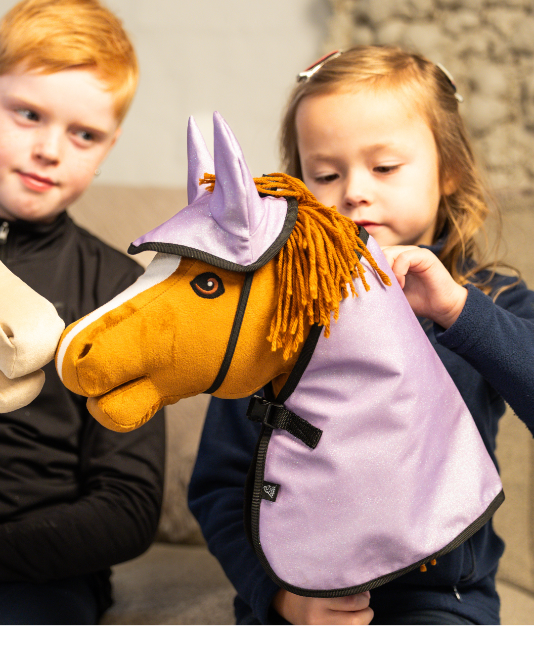 Dækken & Hut Lilla glitter