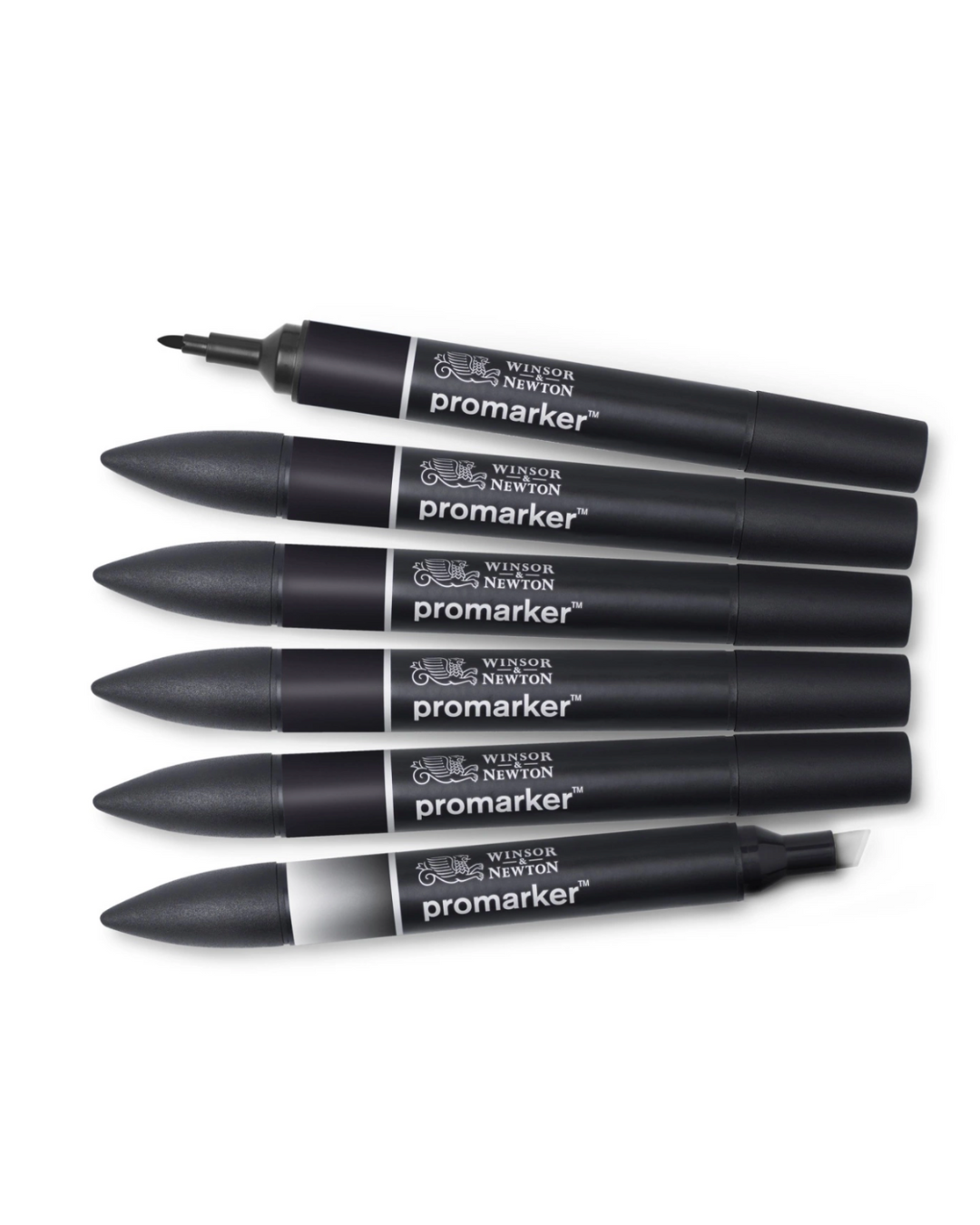 ProMarker sæt 6 stk - Black & Blender