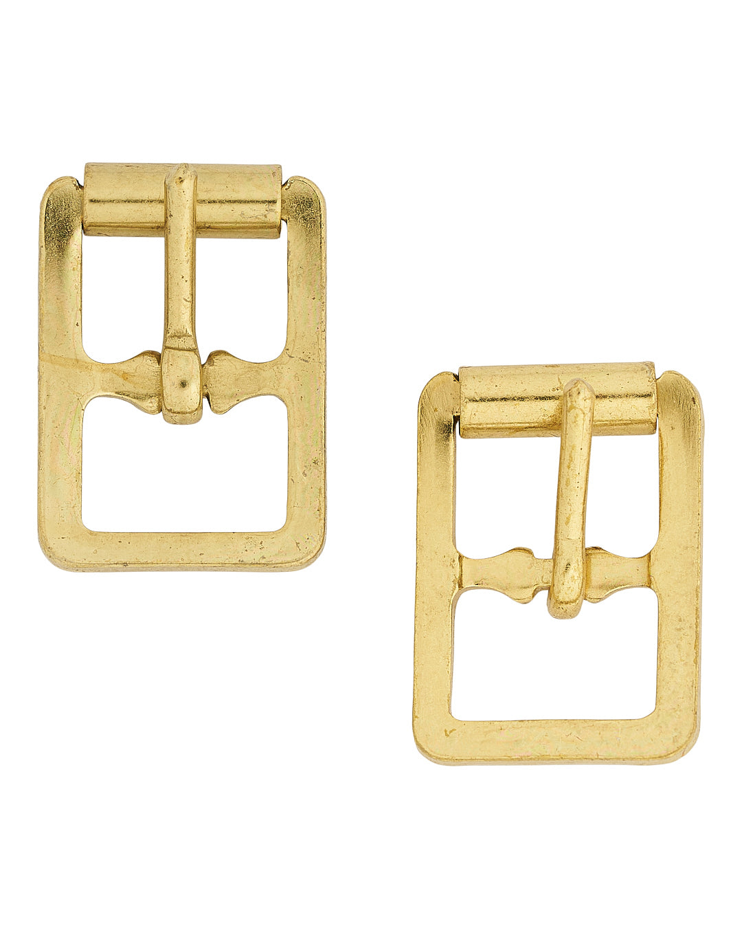 2 stk. spænder - 12 mm guld